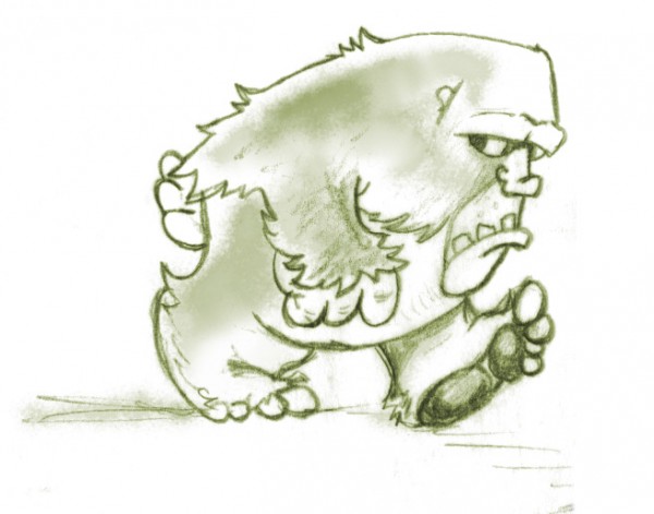 Bigfoot Illustration Bigfoot Illustration