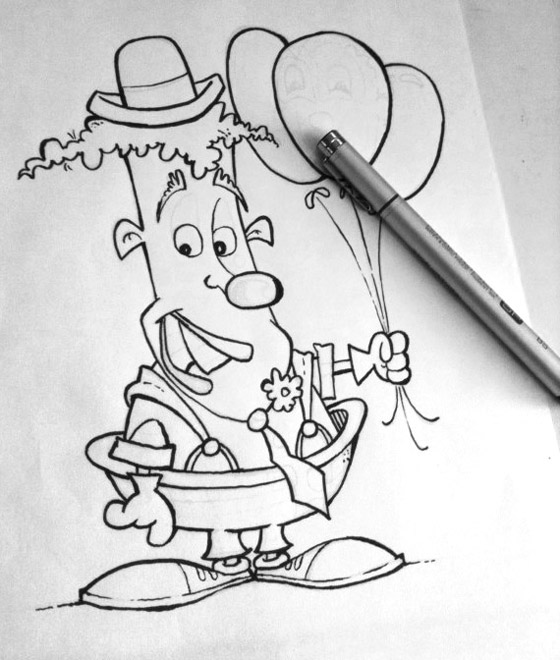 clown-ink