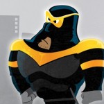 Cartoon illustration of Phoenix Jones, guardian of Seattle