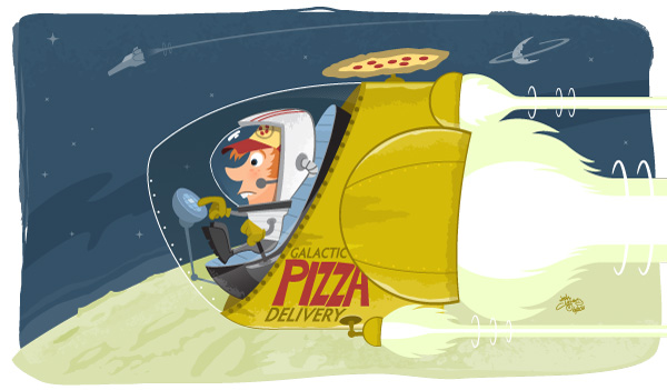 Galactic Pizza Delivery