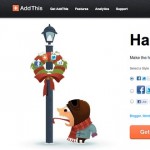 2011 Christmas Illustration featured on AddThis