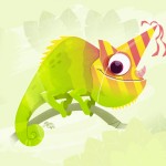 Birthday Chameleon